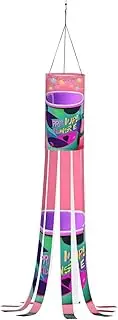 Halloween Garden 90's Cup Design Windsock Lights Halloween Lighted Windsock for Patio Yard Pathway Party Decor