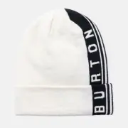 Burton Partylap Beanie in Stout White - Size OSFA -White