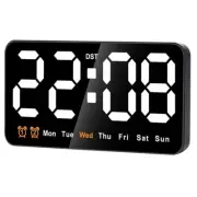 10X(Digital Wall Clock, 9Inch LED Digital Clock Display with 12/24H, Big8092