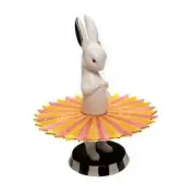 MacKENZIE-CHILDS CIRQUE RABBIT SHORT DESSERT DISPLAY BNIB