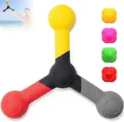 5 PCs Reaction Speed Training Tools Kit Reaction Catch Trainer with 4 Reaction Balls for Improving Hand-Eye Coordination & Speed, Improve Reflex, Agility and Focus for Sports, Exercise and Fun