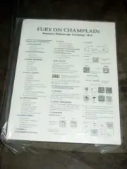 3W - Fury on Champlain - Prevost's Plattsburgh Campaign 1814 (UNPUNCHED ZIP)