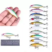 6CM4.3G Bionic Fake Bait Submerged Mino Long-cast Bait Wholesale Luya Bait Pesca