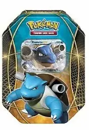 Pokemon Blastoise EX Power Trios Tin Card Game