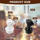 1 Pair Ball Lock Quick Disconnect Set Leak Free Ball Lock Keg Fittings gungD
