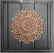 AUSWAY Honeycomb Bed Laser Cutter 400 * 400mm Working Table for Engraving