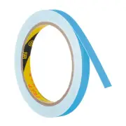 0.4 Inch x 32.8 Feet Glow in the Dark Tape, 1 Roll Tape, Cyan
