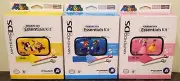 (3) NEW Nintendo DSi DS Lite Character Essentials Kit Set PowerA BDA