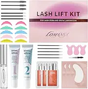Lomansa Lash Lift Kit Eyelash Lifting Set Tube Design Easy to Apply Brow Lamination Kit Natural Curling Lifting with Detailed Instruction