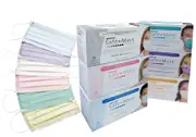 Medicom Safe+Mask Premier Earloop Level 1 Face Masks - Blue (50/Box)
