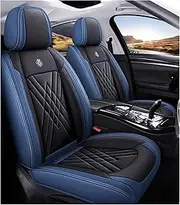 SAHFEE Car Seat Covers Universal Set for Renault Clio GT/Clio S/Clio Gordini/Clio RS Gordini/Clio Estate/Clio GT Estate/Clio RS Car Accessories, Blue