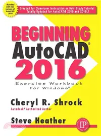 在飛比找三民網路書店優惠-Beginning Autocad 2016