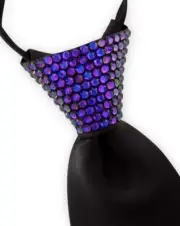 Vito Dance Crystallized Zip Tie - Helitrope