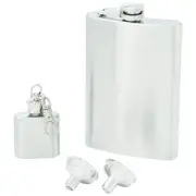 Flask 1 Oz, 6 Oz, 8 Oz with Funnels, Cups Assorted Gift Set in Style & Choices