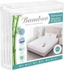King Size Cooling Waterproof Mattress Protector Pad Cover, Breathable Fitted Sh