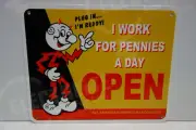 Reddy Kilowatt OPEN PENNIES A DAY Power Electric Light Company ELECTRICIAN GIFT