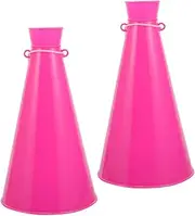 TOKIDNY Cheerleader Megaphones Lightweight Portable Cheering Horns for Sports Events Powerful Amplification for Parties Outdoor Activities No Power Source Needed