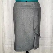 Talbots Wool Blend Pencil Skirt Workcore Business Career Office Size 12 NWT