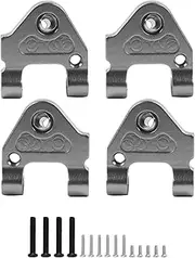 BQLZR RC1:28 Lower Suspension Arms Replacement for WLtoys K969 K989 Titanium Pack of 4