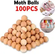 100x Cedar Mothballs Natural Insect Repellent | Safe & Scented Protection
