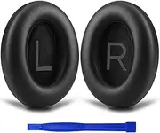T Tersely Ear Cushions Earpads for Bose Noise Cancelling Headphones 700 NC700 Black, Complete with Shaped Scrims with 'L and R' Lettering Replacement Ear Pads for Bose NC700 Earphones