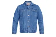 Duke Mens D555 London Trucker Western Denim Kingsize Jacket (Stonewash) - UTDC127