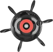 Marine Boat Steering Wheel Durable Engineering Plastic Adjustable Rudder Control Easy Installation Comfort Grip for Yachts Speedboats Cruisers 280mm 22mm 7 Handles
