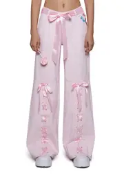 [Dolls Kill x Candyland] Swirling Dreams Twill Pants