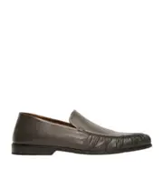 Marsèll Mocassino Gathered Slip-On Loafers 41.5,42.5,43 Mortar