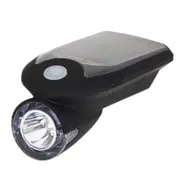 Solar Bicycle Front Light USB Charge Bicycle Light Rotate 360 Degrees black