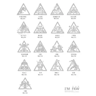 反光屋FKW 三角形 反光貼紙 ROMA GT FORCE 雷霆S DRG 勁戰6.5 MMBCU 曼巴 通用 日規造型