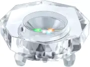 Crystal LED Light Base - Color Changing Octagon Stand