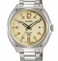 在飛比找樂天市場購物網優惠-[COSCO代購4] W137149 Alba 不鏽鋼錶帶男