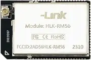 xioaue RM56 WiFi Module 2.4G/5.8G Dual-Band WiFi+BT/BLE5.2 Supports Standard 802.11 A/B/G RM56 Module