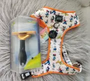 Sassy Woof Disney Soft Mesh Dog Harness XL & Furminator Deshedding Tool NEW