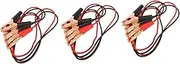 Gatuida 3sets Car Kit Cables Wire Jumper Ev Charging Cable Bag Charger Rechargeable Car Ac Battery Power Bank Inverter Cord Inflator Board Double Compressor Copper 2pcs*3