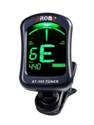 Chromatic Clip-On Tuner For All Guitars Ukulele Violin Viola Bass