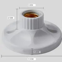 在飛比找樂天市場購物網優惠-E27 陶瓷燈座 吸頂燈座 LED 燈座 圓頂燈 走廊燈 樓