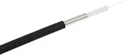 RFcoms 141-100 Semi Flexible Coaxial Cables MF402 RG402 .141'' Semi-Flexible 100 Ohm RF Coax Cable with LSZH Black Jacket in Coil