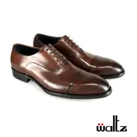 在飛比找momo購物網優惠-【Waltz】英倫商務 質感 真皮紳士鞋 皮鞋(211053