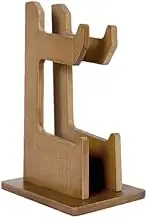 2-Tier Universal Controller Holder for Xbox Series X, Xbox, Ps5, Ps4,360,Switch,Nintendo,Steam Controller,Gaming Headset,Walnut Controller Display Stand
