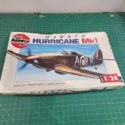 AirFix Hurricane Hawker Mk 1 New/Sealed 1:24 Model War Plane Kit 14002