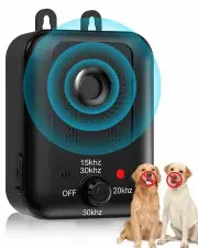 Anti Barking Devices with 3 Modes Rechargeable Ultrasonic Bark Box for Indoor and Outdoor Dogs