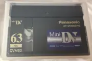 Panasonic AY-DVM63PQ Mini DV Digital Video Cassette - FREE SHIPPING - 7 DAY SALE