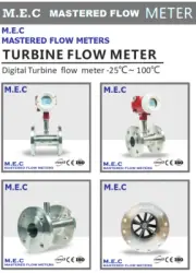 EM FLOWMETER Master Flow Meter Industrial Digital Turbine Oil Flow Meter