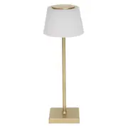 CAFE LIGHTING Tate Rechargeable LED Touch Lamp - Gold