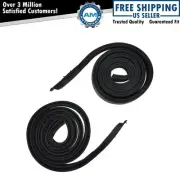 Roofrail Roof Rail Weatherstrip Seal Pair Set for 68 Skylark Malibu 442 Cutlass