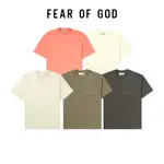 【MR.W】ESSENTIALS FEAR OF GOD 植絨印花休閑短袖T恤 寬鬆短T 百搭 經典 OVERSIZE