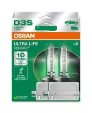 2 x D3S Osram Ultra Life XENON Headlight Bulbs XENARC NEW 66340ULT-2HB HID DuoBo (for: Volvo)