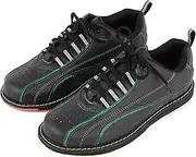 [JiuQing] Men's Bowling Shoes Breathable Sliding Sole Indoor Training Sneaker